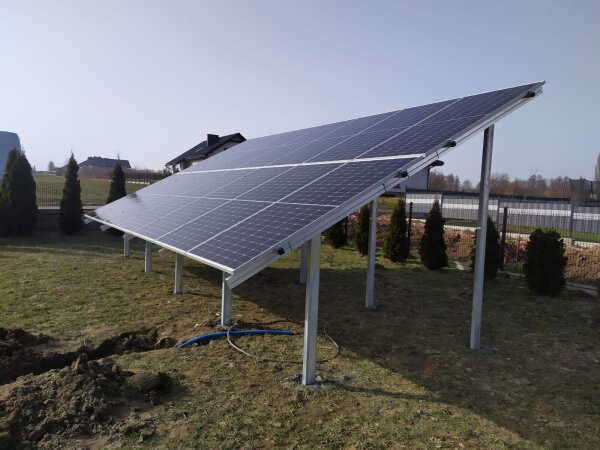 Photovoltaik PV Freiland - Aufständerung - Unterkonstruktion - Montagesystem  2 Vertikal 16