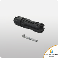 Stäubli Kupplungsstecker MC4-Evo 2 II 10 mm², Kabel-Ø 6,4 bis 8,4 mm