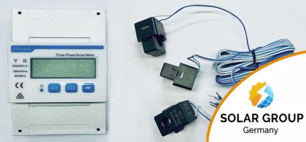 Hoymiles Hybrid DTSU666 mit 100A CT 3-phasig (für Hybrid Geräte)