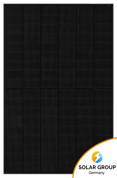JA Solar N-Type 450 W - Bifaziales Doppelglas All Black Solarpanel