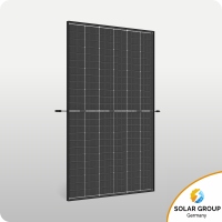 440W Trina Vertex S+ Glas Glas Bifacial Solarmodul BLACK FRAME