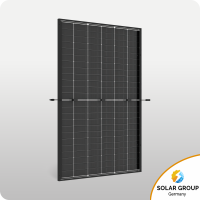 440W Trina Vertex S+ Glas Glas Bifacial Solarmodul BLACK FRAME