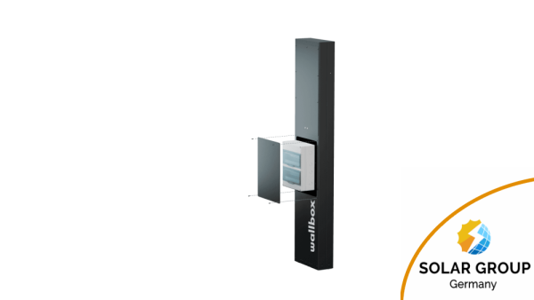 Wallbox Eiffel Standfuß - 24DIN Electric BOX Integrationsmöglichkeit