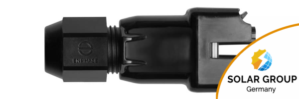 Enphase Stecker feldverdrahtbar für rundes Q-Kabel