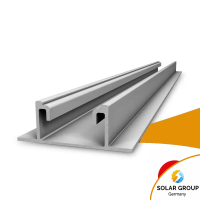 K2 BasicRail 5.95 m - Schrägdach Trapezblech - 2004279