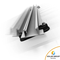 K2 BasicRail 5.95 m - Schrägdach Trapezblech - 2004279