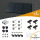 Standard Schrägdach Montageset für 3 Solarmodule