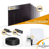 PV Komplettset 8 kWp – 18x Trina 440W Full Black...