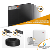 PV Komplettset 8 kWp – 18x Aiko 460W Full Black...