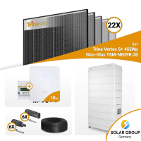 PV Komplettset 10 kWp – 22x Trina 455W Black Frame & Sungrow SH10.0RT mit Speicheroption