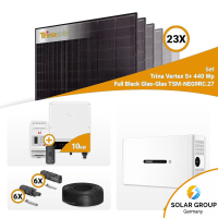 PV Komplettset 10 kWp – 23x Trina 440W Full Black...