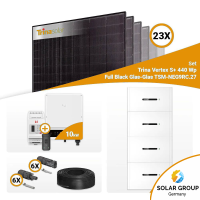 PV Komplettset 10 kWp – 23x Trina 440W Full Black...