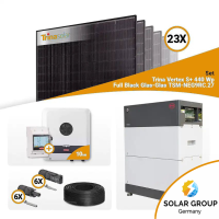 PV Komplettset 10 kWp – 23x Trina 440W Full Black...
