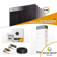PV Komplettset 10 kWp – 23x Trina 440W Full Black Bifazial & Fronius SYMO-GEN24 10.0 mit Speicheroption