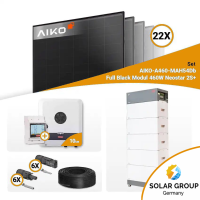 PV Komplettset 10 kWp – 22x Aiko 460W Full Black & Fronius SYMO-GEN24 10.0 mit Speicheroption