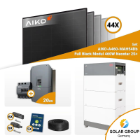 PV Komplettset 20 kWp – 44x Aiko 460W Full Black...