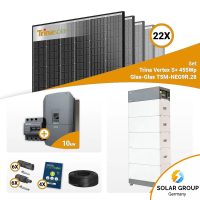 PV Komplettset 10 kWp – 22x Trina 455W Black Frame & Kostal G3 M Plenticore mit Speicheroption