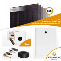 PV Komplettset  6kWp – 14x Trina 440W Full Black...