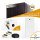 PV Komplettset  8kWp – 18x Trina 440W Full Black Bifazial & Growatt MOD 8000TL3-XH BP mit Speicheroption