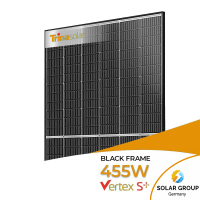 Trina Vertex S+ 455W Glas-Glas Black Frame TSM-NEG9R.28