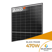 Aiko Solar 470W Glas-Glas Black Frame AIKO-A-MAH54Dw...