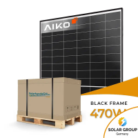 Aiko Solar 470W Glas-Glas Black Frame AIKO-A-MAH54Dw...