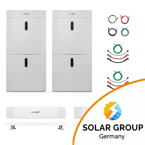 SolarEdge Home Battery 48V – Komplettset 18.4 kWh inkl. BMS, Base, Cover (für Home Hub Wechselrichter)