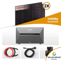 800W/1000W Balkonkraftwerk mit Speicher - 2x Jolywood...