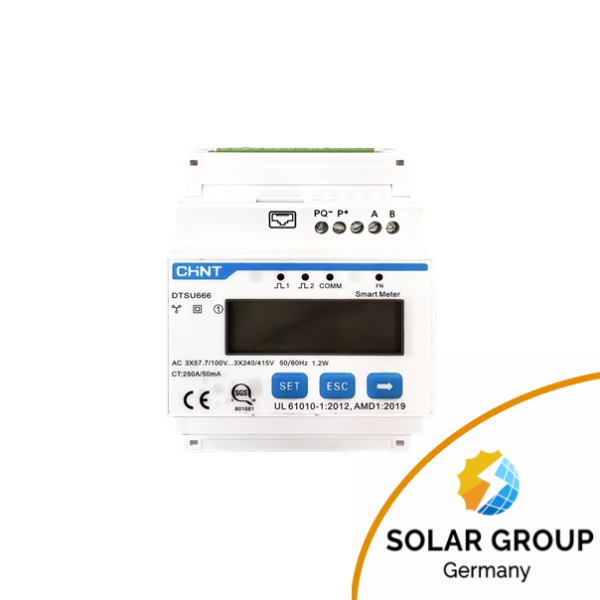 Hoymiles Micro DTSU666 3-phasig mit CT 250A