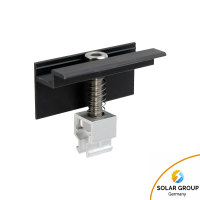 435Wp Balkonkraftwerk 1x435Wp Trina Bifazial Black Frame Hoymiles HMS-800W Trapezdachmontage