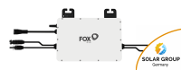 890Wp Balkonkraftwerk 2x445 Solyco HJT Fullblack FoxEss M1-800-E