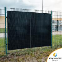 1305Wp Balkonkraftwerk 3x435Wp Trina Bifazial Black Frame Hoymiles HMS-1600W Zaunmontage