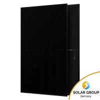 2000Wp Balkonkraftwerk 4x500Wp Aiko Glas-Glas Fullblack Gen.2 Hoymiles HMS-2000W