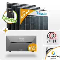 1780Wp Balkonkraftwerk 1,6kWh Speicher Anker Solarbank 2