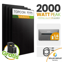 Tepto 2000W Balkonkraftwerk MaxPower mit 1,6 kWh Speicher
