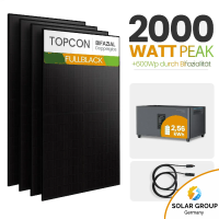 Tepto 2000W Balkonkraftwerk MaxPower mit 2 kWh Speicher...