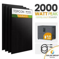 Tepto 2000W Balkonkraftwerk MaxPower mit 5 kWh Speicher...