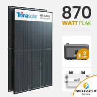 Tepto 800W Balkonkraftwerk Basic mit 2 kWh Speicher