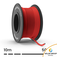 Solarkabel 6mm² H1Z2Z2-K rot (Meterware)