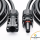 Verlängerungskabel 4mm² beidseitig kompatibel mit MC4 Solarkabel schwarz inkl. Stecker  - 2m