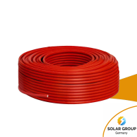 Solarkabel H1Z2Z2-K, 6mm² rot - 100 m Rolle