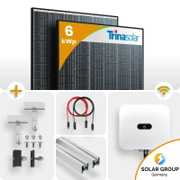 6 kWp PV-Anlage 14x Trina 440Wp Glas-Glas Black Frame