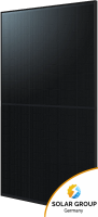 8kWp Growatt PV-Anlage 18x Trina 445Wp Glas-Glas Fullblack Schrägdachmontage