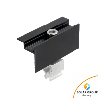 10kWp Growatt PV-Anlage 23x Trina 435Wp Bifazial Black Frame Schrägdachmontage