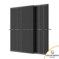 10kWp Huawei PV-Anlage 24x Trina 435Wp Bifazial Black Frame Schrägdachmontage 7kWh Speicher