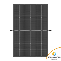10kWp Huawei PV-Anlage 24x Trina 435Wp Bifazial Black Frame Schrägdachmontage 7kWh Speicher