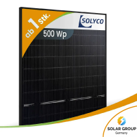 Solyco R-BG 108.h5 / 500Wp Bifazial Heterojunction Fullblack