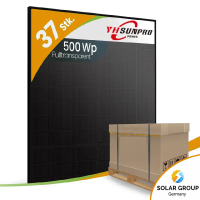 Sunpro SPDG500-N108R12/500W Topcon Bifazial Glas-Glas...