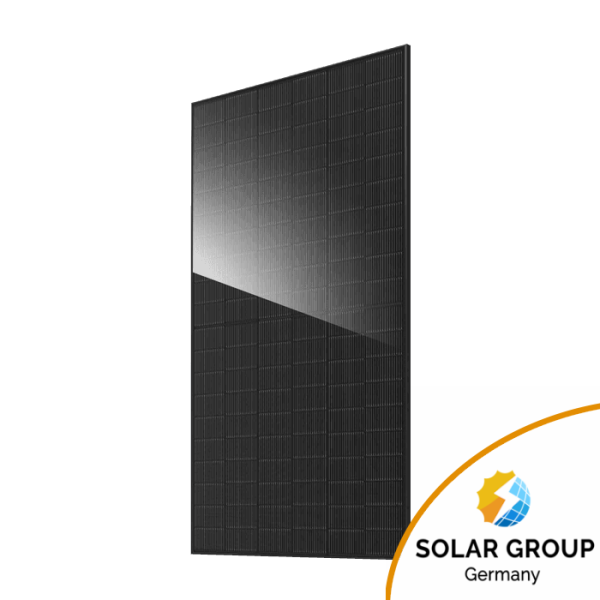 JA Solar N-Type 500 W - Bifaziales Doppelglas All Black Solarpanel