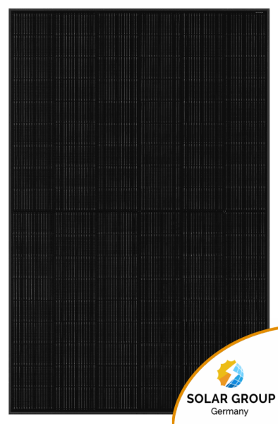 JA Solar N-Type 455 W - Bifaziales Doppelglas All Black Solarpanel